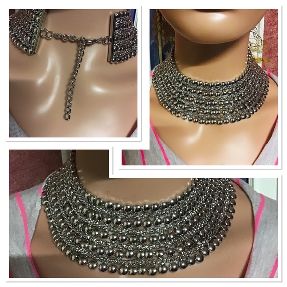 Big and Beautiful Maxi Necklaces for Women Fashion Choker Statement Necklace - Picture 3 of 13